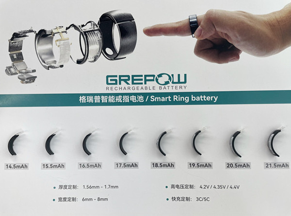 健康檢測(cè)智能指環(huán)電池 健康檢測(cè)智能指環(huán)電池