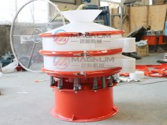 廣州聚丙烯防腐蝕塑料振動篩已發(fā)貨，請徐經理注意查收！