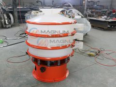 防腐蝕塑料振動篩可以做采用防爆振動電機(jī)么？